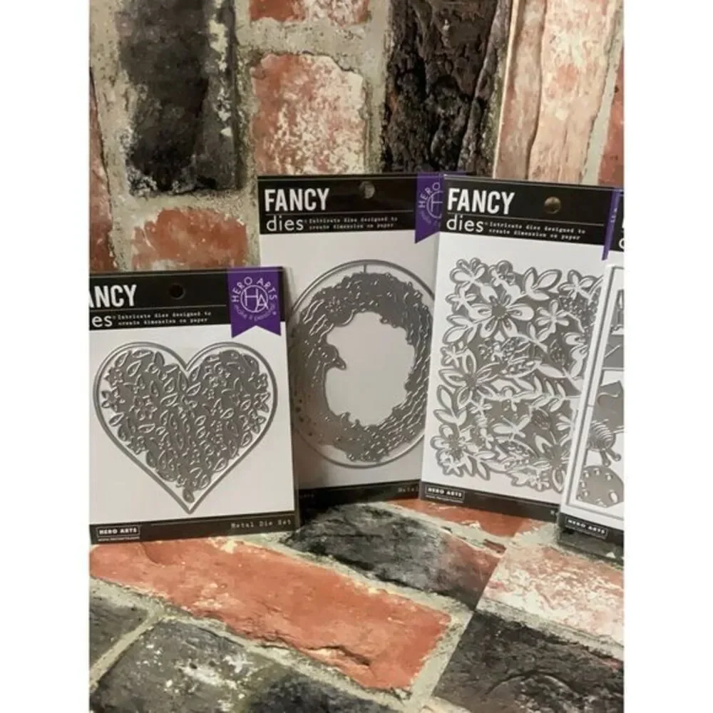 Fancy dies by Hero arts LOTscrapbooking, paper crafts, DIY‎